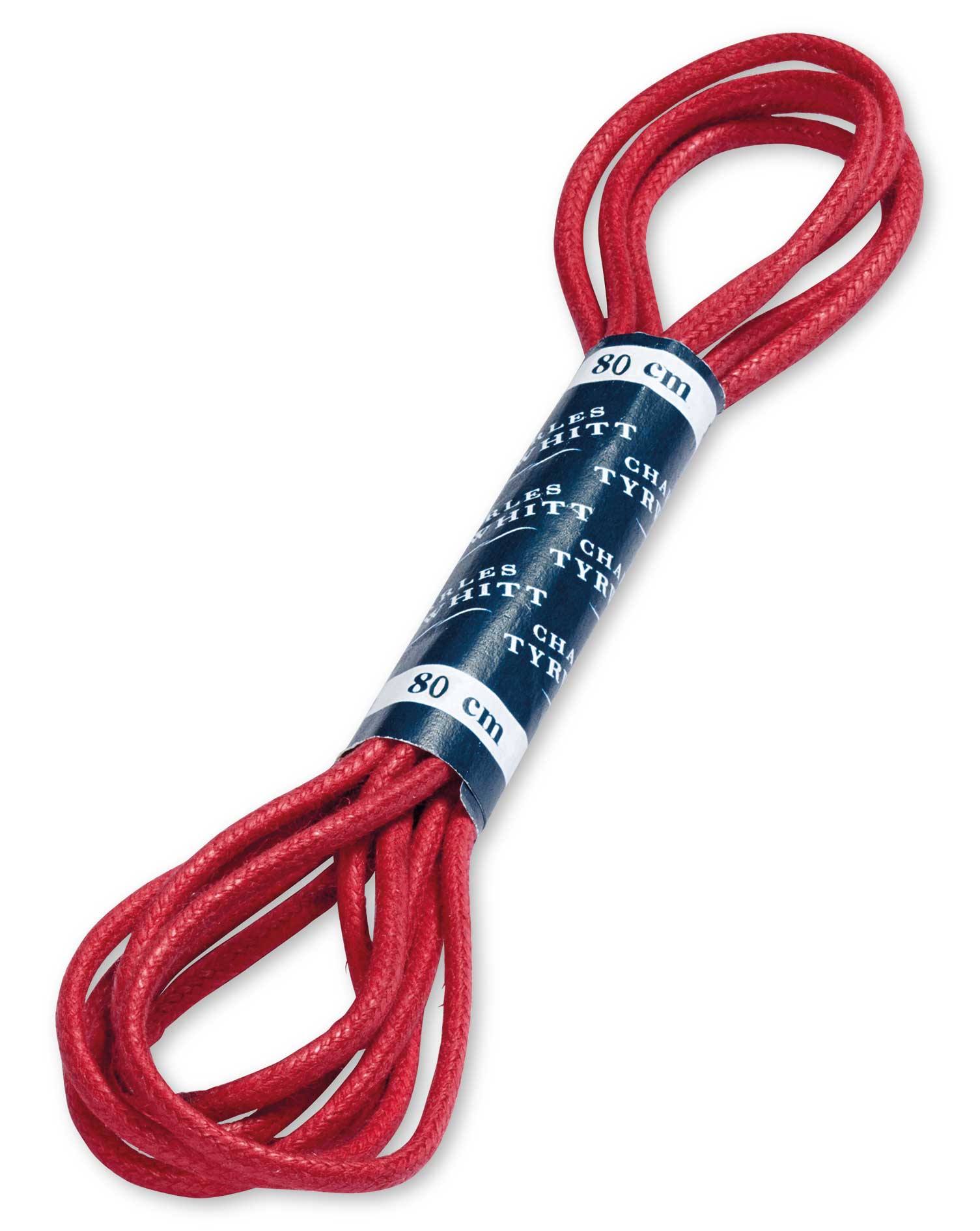 Red shoe laces Charles Tyrwhitt