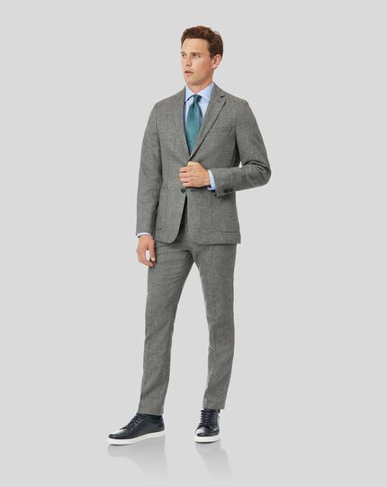 Charles Tyrwhitt Wool Cotton Linen Suit
