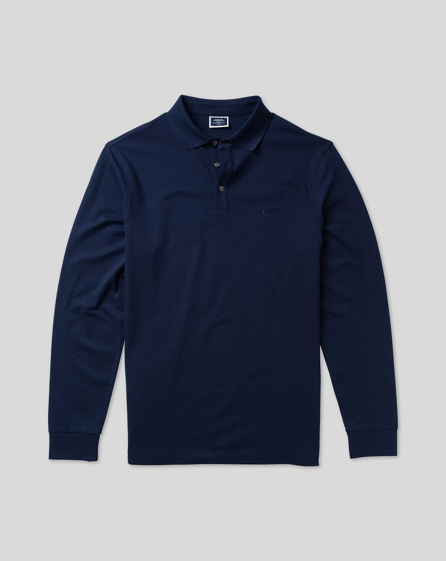 charles tyrwhitt long sleeve polo shirts