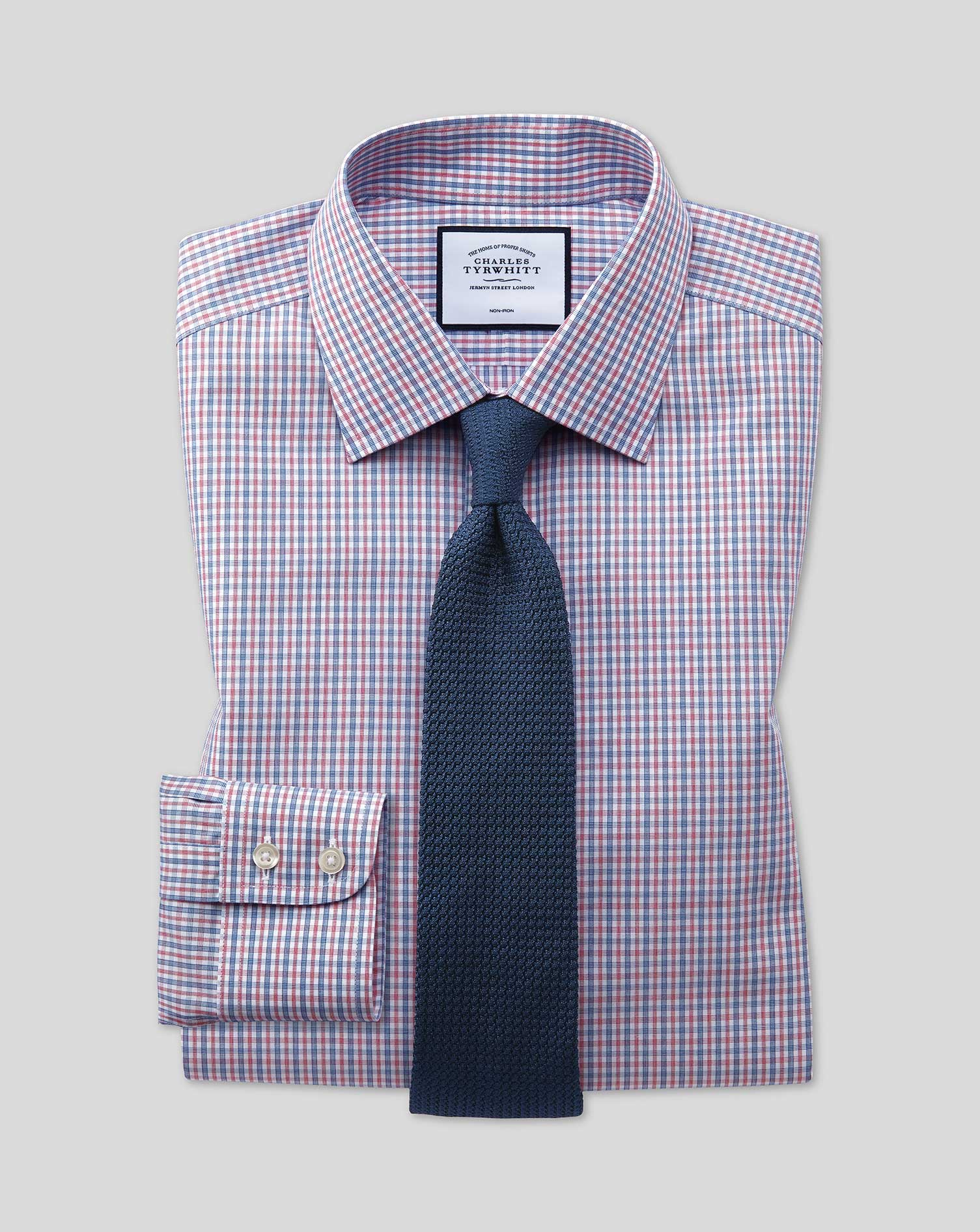 Blauw Rood Strijkvrij Geruit Overhemd Met Klassieke Pasvorm Charles Tyrwhitt charles tyrwhitt kopen in de aanbieding Blauw Rood Strijkvrij Geruit Overhemd Met Klassieke Pasvorm Charles Tyrwhitt charles tyrwhitt kopen in de aanbieding