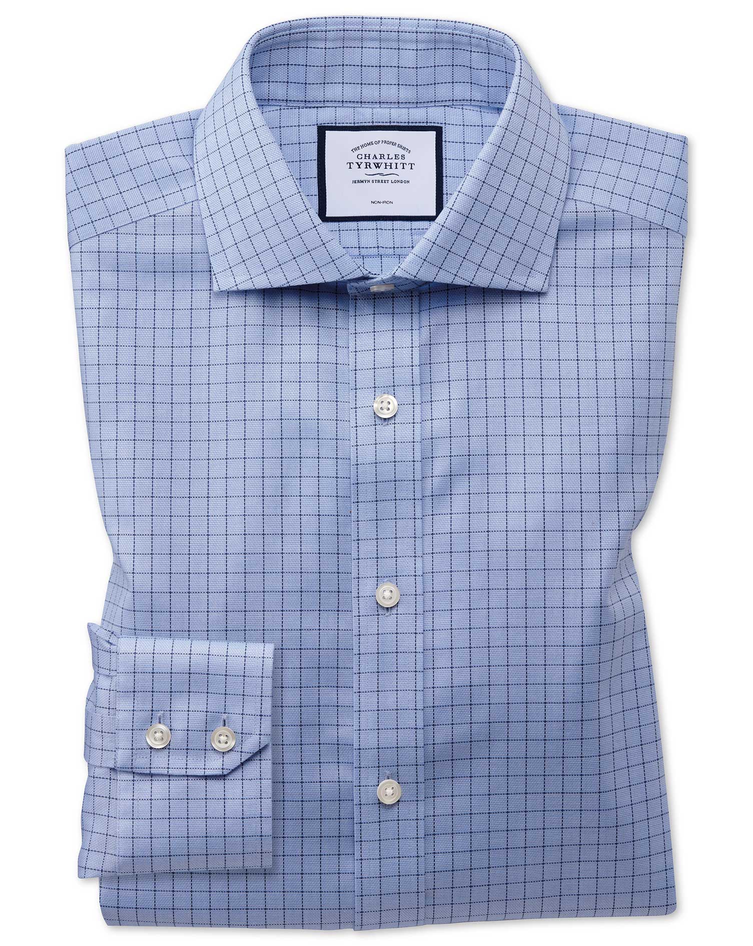 Blauw Strijkvrij Stretch Oxford Overhemd Met Rasterruit En Slanke Pasvorm Charles Tyrwhitt charles tyrwhitt kopen in de aanbieding Blauw Strijkvrij Stretch Oxford Overhemd Met Rasterruit En Slanke Pasvorm Charles Tyrwhitt charles tyrwhitt kopen in de aanbieding
