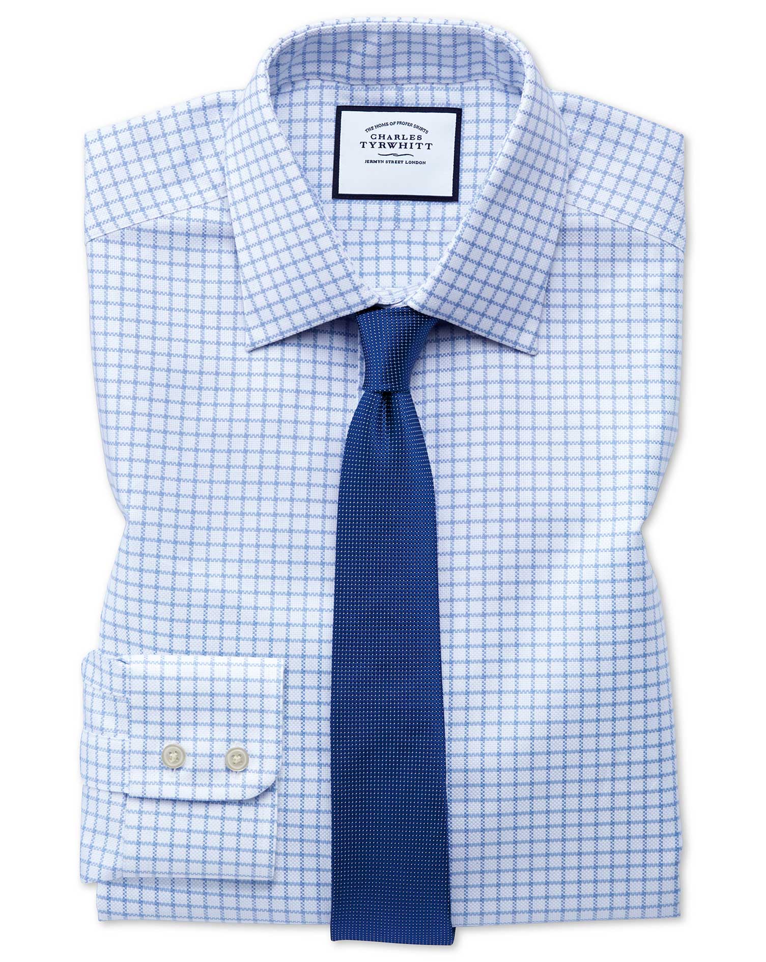 Hemelsblauw Geruit Koninklijk Oxford Overhemd Van Egyptische Katoen Met Extra Slanke Pasvorm Charles Tyrwhitt charles tyrwhitt kopen in de aanbieding Hemelsblauw Geruit Koninklijk Oxford Overhemd Van Egyptische Katoen Met Extra Slanke Pasvorm Charles Tyrwhitt charles tyrwhitt kopen in de aanbieding