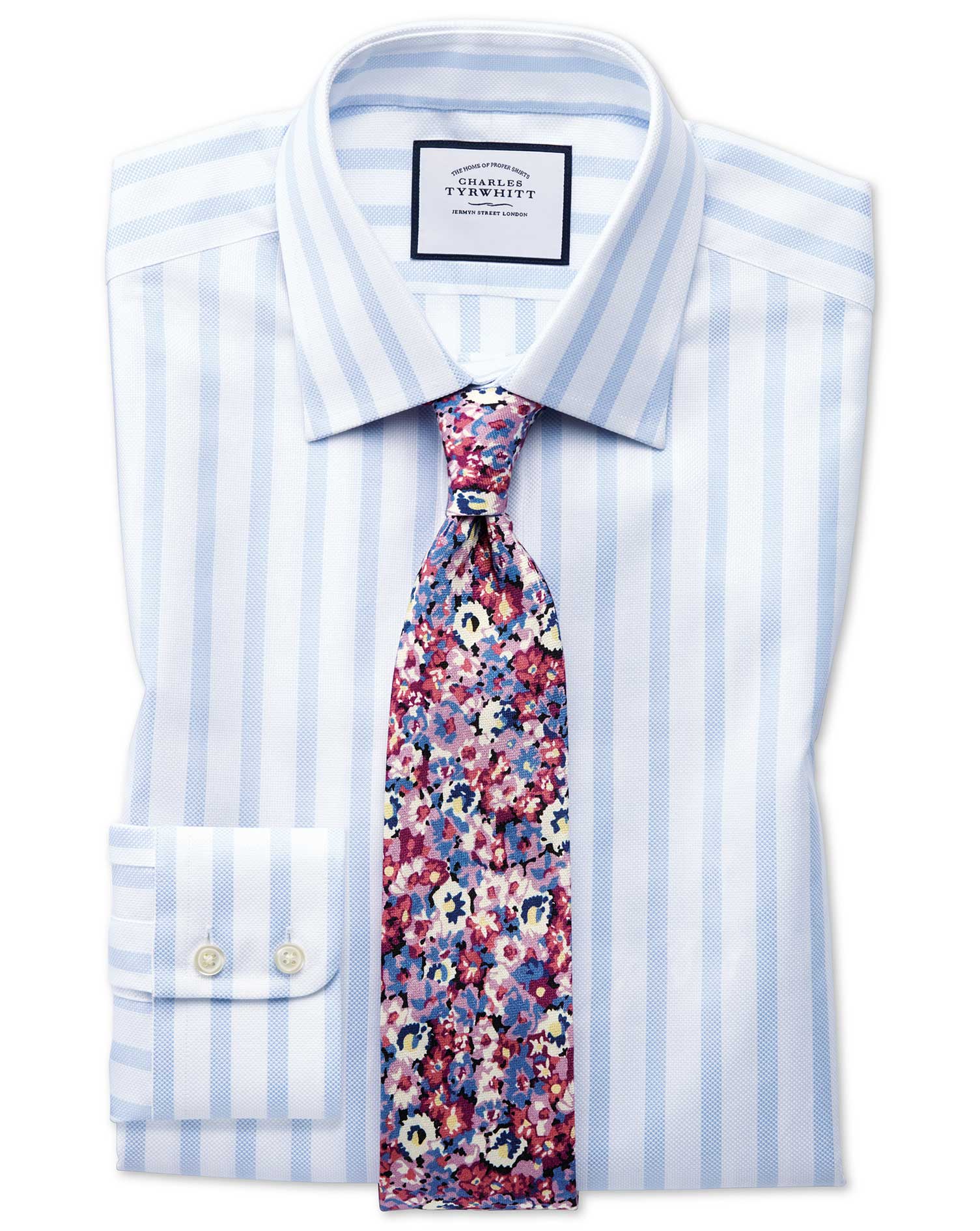 Hemelsblauw Gestreept Koninklijk Oxford Overhemd Van Egyptische Katoen Met Klassieke Pasvorm Charles Tyrwhitt charles tyrwhitt kopen in de aanbieding Hemelsblauw Gestreept Koninklijk Oxford Overhemd Van Egyptische Katoen Met Klassieke Pasvorm Charles Tyrwhitt charles tyrwhitt kopen in de aanbieding